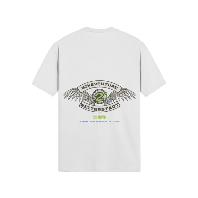 Club-Patch Manga auf T-Shirt, Rückseite